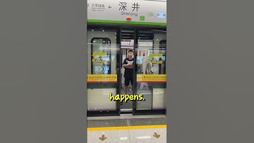 Matrix Glitch at the Subway #shorts