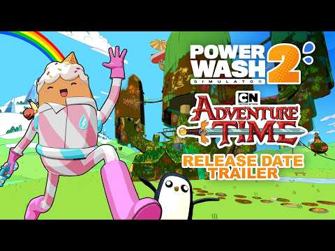 PowerWash Simulator 2 | Adventure Time Pack Release Date Trailer