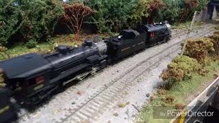 Ho Brass Norfolk And Western 4 - 8 - 0 And 4 - 6 - 2 With Cc Tsunami2 Soundd