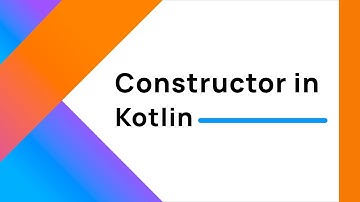 Constructors in Kotlin | Primary Constructor