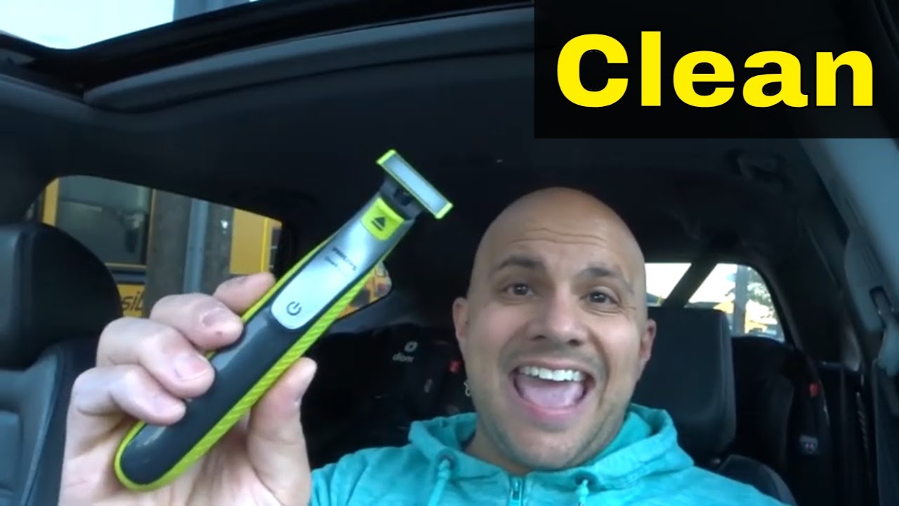 How To Clean A Philips Oneblade TrimmerEasy Tutorial YouTube