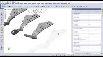 VISI 2018 R1 | Double Part Management On Strip - Progressive Dies