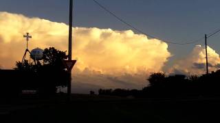 Supercell Near Mason City, Iowa