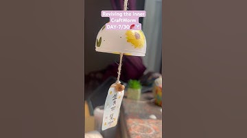 Japanese windchime 🎐🫶🏻 #suzume #anime #diy