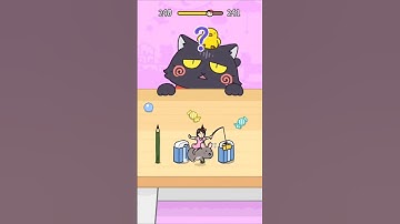 HIDE AND SEEK: CAT ESCAPE //G-230// CAT CHICK TROLLS THE MOUSE!! #shorts #ytshorts #cat #gaming