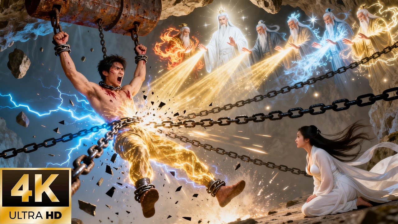 Pierced by 88 sealing nails,he gains divine power from immortals,becomes a god and crushes the sect!