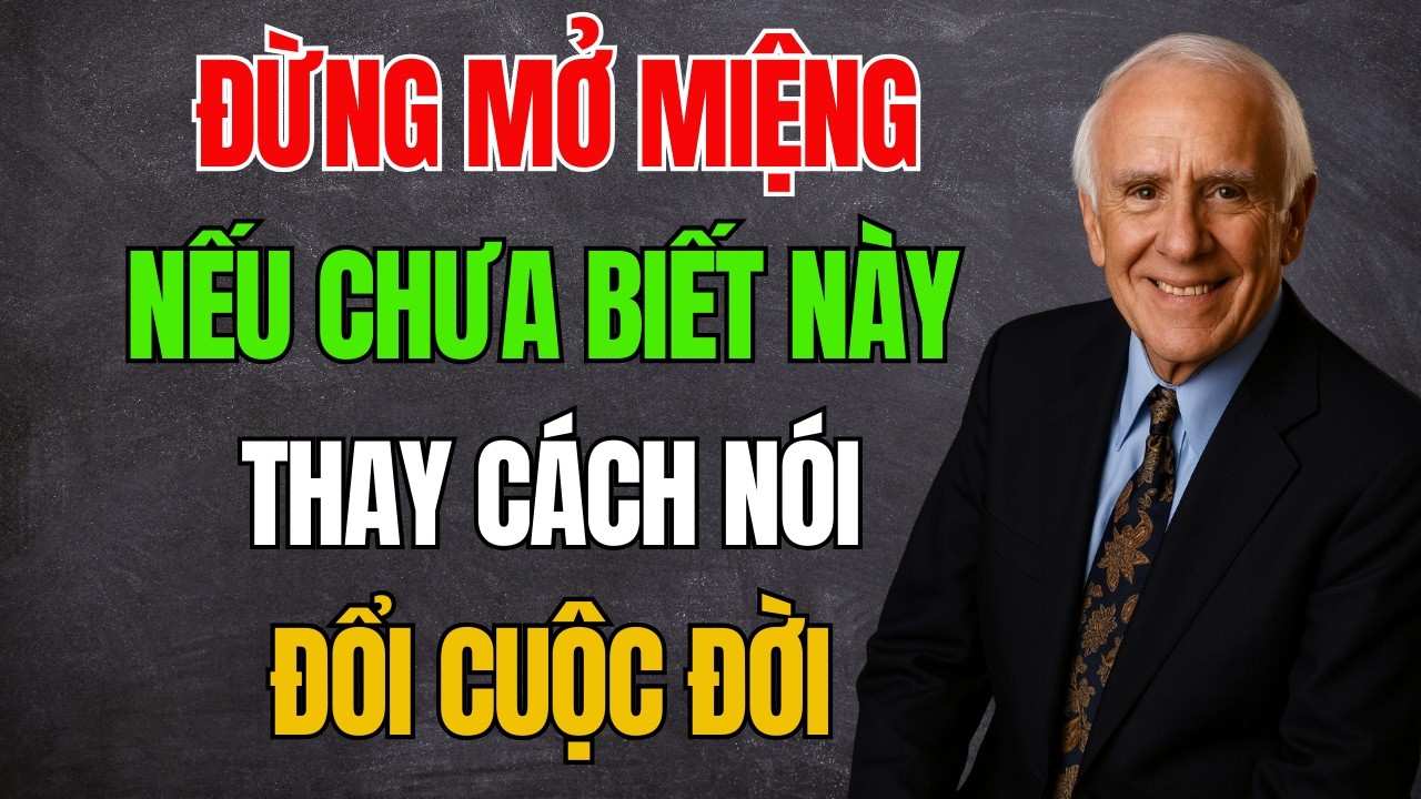 Thay Đổi Cách Nói Chuyện – Bạn Sẽ Thay Đổi Cả Cuộc Đời Động Lực Từ Jim Rohn