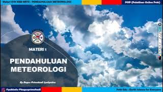 [ME1] Introduction to Meteorology | Brief Meteorology Material for OSN/KSN Earth Science Geograph...