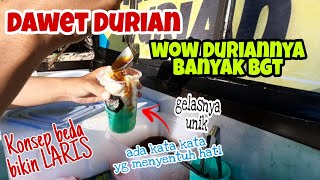 Es Cendol Dawet Durian Surabaya. Seger Banget, Kemasannya juga Paling Beda..!! || Kuliner Surabaya