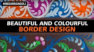 Featured image of post Border Design Rangoli With Paint : 7 * rangoli designs easy &amp; simple/corner border rangoli design.