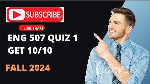 ENG 507 Quiz 1|| Phonetics and Phonology (eng507) quiz 1|| Correct Solution 2024