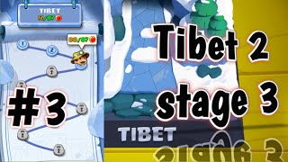 Diamond quest: don't rush! Tibet 2 level 3 new update level with all red diamonds