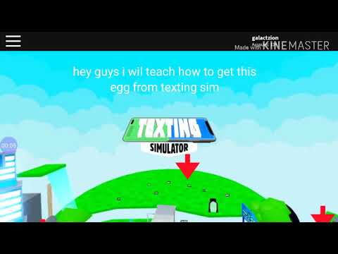 HOW TO GET THE TEXTING EGG ON TEXTING SIM - YouTube