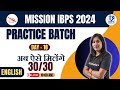 Bank exam 2024  ibpsrrbsbi  english  practice batch 18