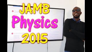 JAMB CBT Physics 2015 Past Questions 1 - 20 screenshot 1