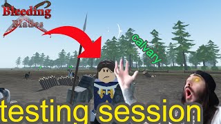 Bleeding Blades Testing Session (Cavalry)