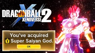How To Unlock Super Saiyan God Awoken Skill For Cac - Dragon Ball Xenoverse 2