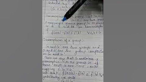 HOMOMORPHISM OF A GROUP,,ISOMORPHISM OF A GROUP.//MSC/BSC/12TH CONCEPT..