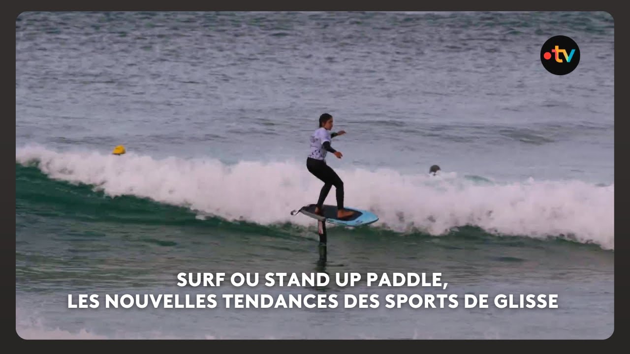 Crozon Foil Festival : Surf ou stand up paddle, nouvelle tendance des sports de glisse.