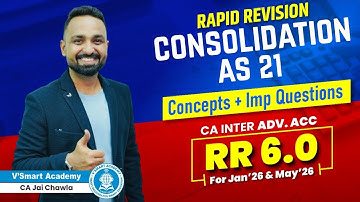 AS 21 Consolidation | Rapid Revision 6.0 | Jan/May