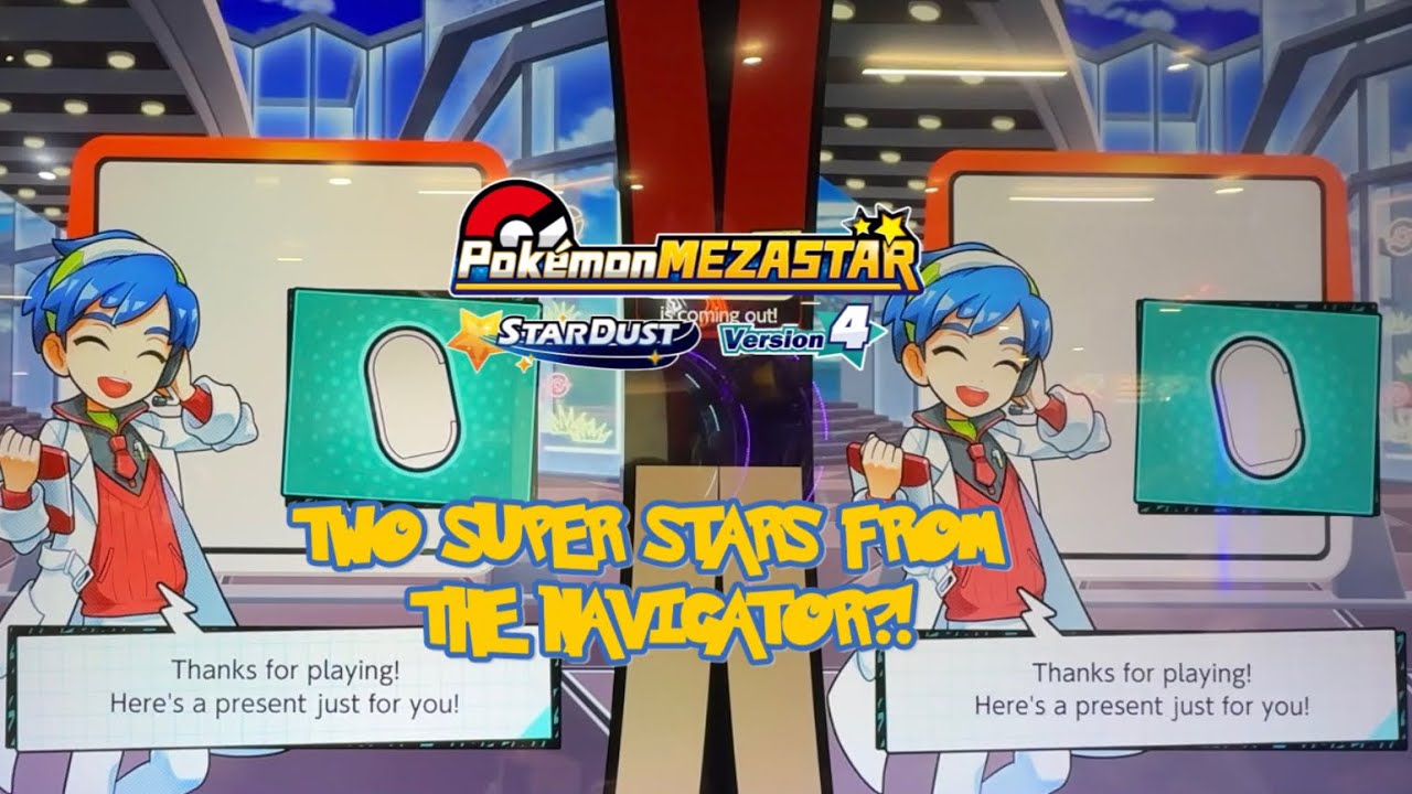 *ANOTHER TWO 6 STARS FROM THE NAVIGATOR?!* Pokemon Mezastar Stardust 4!!!