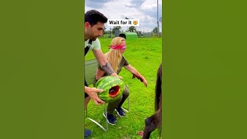 HILARIOUS: Girlfriend Hates Our Iconic Watermelon Prank 🫣 #shorts