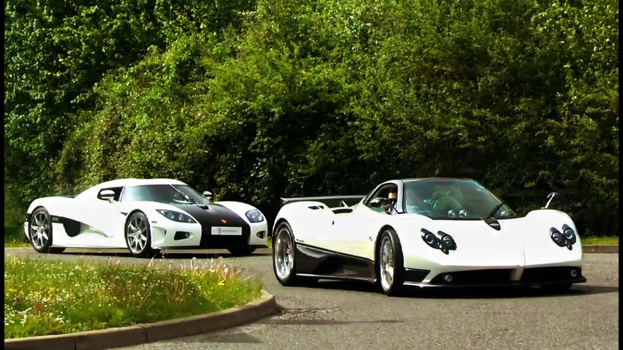Best car show lineup ever? - Cars leaving Supercar Sunday 2014 - YouTube