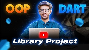 #8 Dart OOP || Library Management System || Dart OOP Tutorials For Beginners in Hindi/Urdu