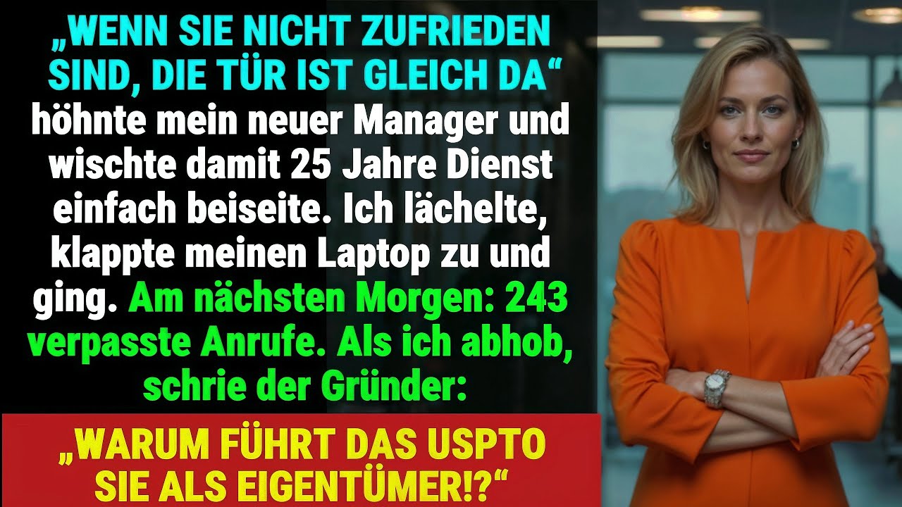 Mein Chef Forderte Mich Heraus Zu Gehen – Also Nahm ich Das 550-Millionen-Dollar-Patent mit