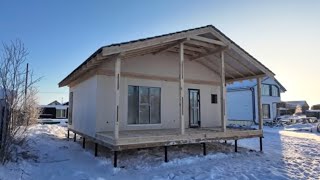 Inexpensive house in 5 Days .Full construction process in MD BUILDING