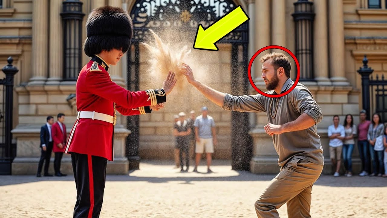 Angry Tourist Threw Sand in Face of Royal Guard, but an Hour Later, He ...