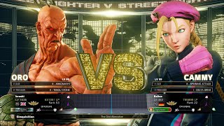 SFV Champion Edition Broski Oro Vs Baliox Cammy Online Match s 01-21-2023