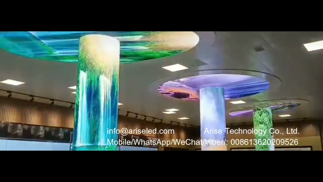 Full color indoor flexible led panel P2.5mm soft RGB led display led module,software flexible led di