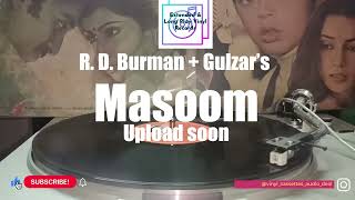 Download Lagu Masoom 45 RPM Vinyl Record - Promo MP3
