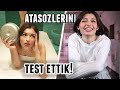 HAMAMA GİREN TERLER Mİ? Atasözlerini Test Etmek!