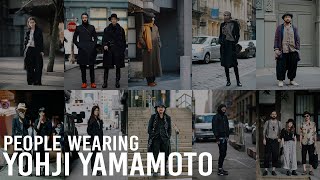 海外ストリートスナップで見る『ヨウジヤマモトを着る人々』- People Wearing Yohji Yamamoto