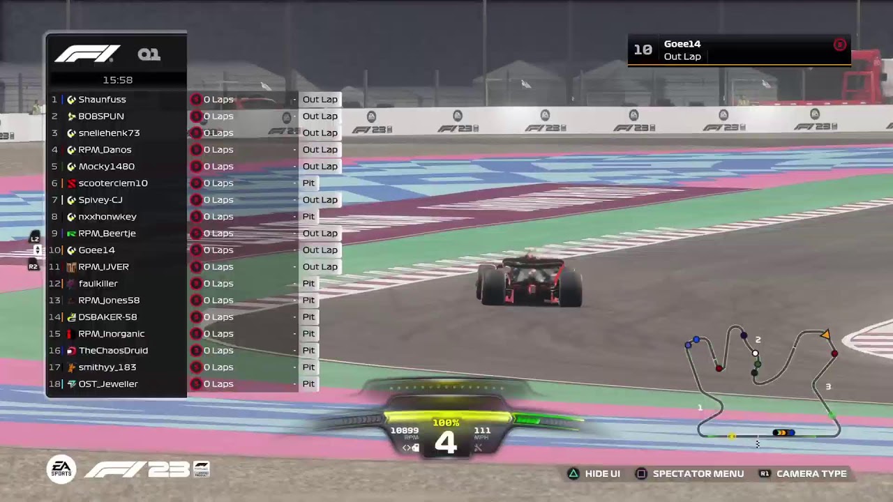 RPM esports f1 |first division | season 7 round 10 Japan