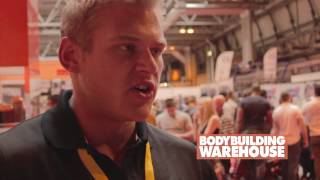 Joe Binley talks about Anabolic Designs bodybuilding supplements at Bodypower Ex
