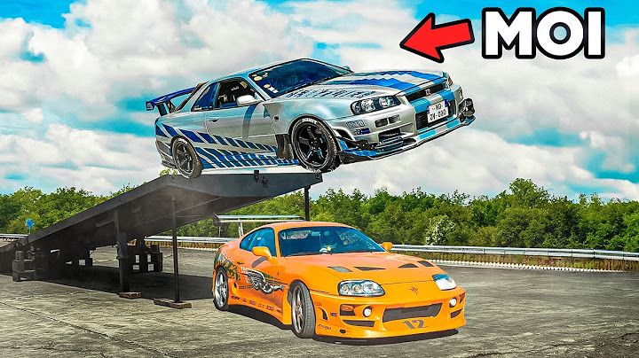 Je Reproduis les Cascades de Fast And Furious !