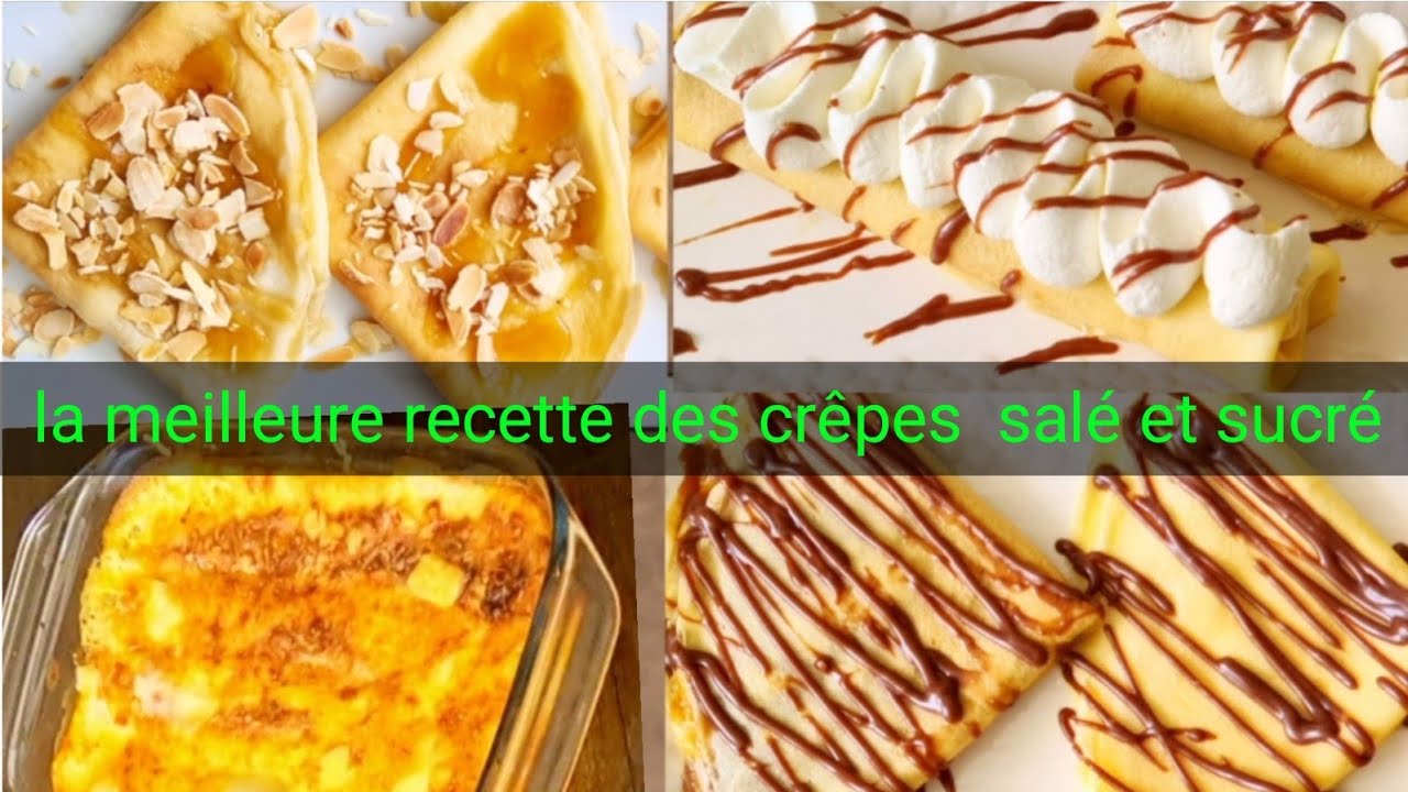 باحترافية سر الذي يجعل الكريب خفيف ورطب وصفة بمذاقات مختلفة لي ذاقها عندي يطلب مني الوصفة