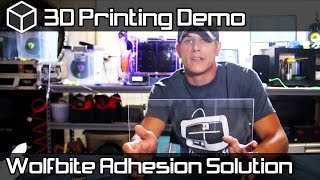 How to get ABS to stick to build plate using Wolf Bite Solution (Review and Testing)