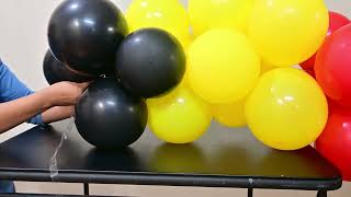 Mickey Mouse Theme Birthday  Party Decoration at Home| Balloon Decoration