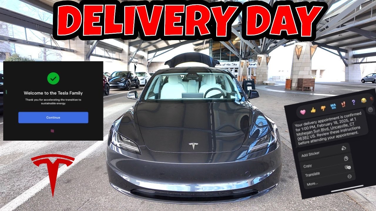 MY FIRST TESLA! | MODEL 3 AWD DELIVERY DAY 🙌🔥 - YouTube