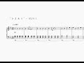 【ピアノソロ】'ひまわり' - RUKI