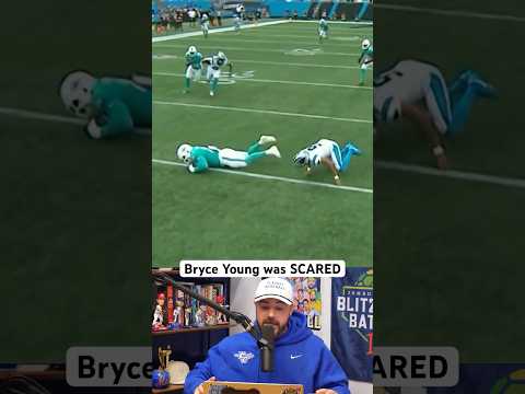 Bryce Young was so scared that he dropped the football, a breakdown #nfl #sports #football
