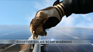 BBB, TEP, warning Arizonan's about rooftop solar panel scams