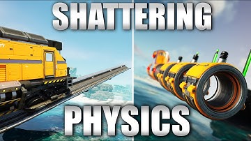 I Shattered Physics in Satisfactory Update 1.1!