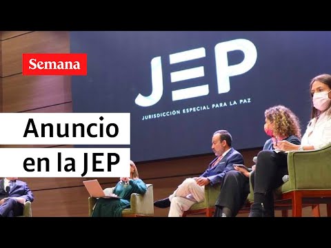 En vivo: Rueda de prensa de la JEP; habla el presidente Eduardo Cifuentes