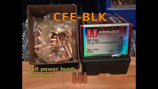 300 Ham'r Revisit - 180 gr Hornady Interlock RN retest w/ CFE-BLK 300 Ham R Range Final Loads