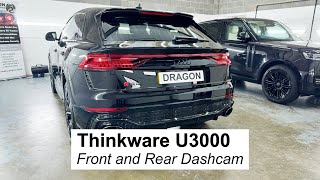 Thinkware U3000 Front and Rear Dashcam | Dragon Car Audio | Fareham